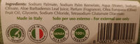 Aloe, detersione naturale - sapone 100% vegetale - Ingredientes - it