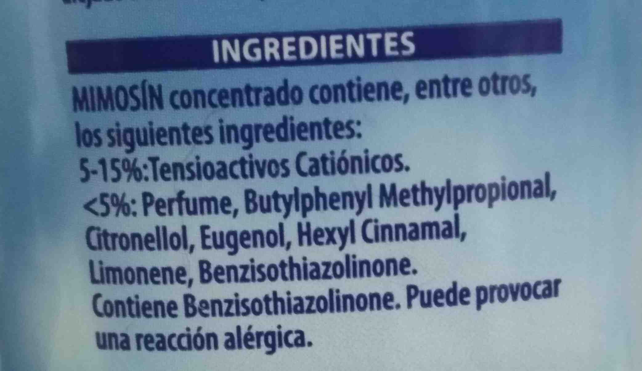 Azul vital - Ingredients - en