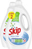 Skip Lessive Liquide Active Clean Lot 2 x 1,7l - 68 Lavages - Produit