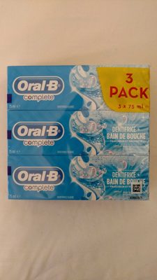Complete dentifrice + bain de bouche (3 Pack) - 1