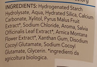 dentifricio anticarie - Ingredients - it