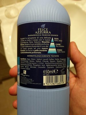 felce azzura - Ingredients