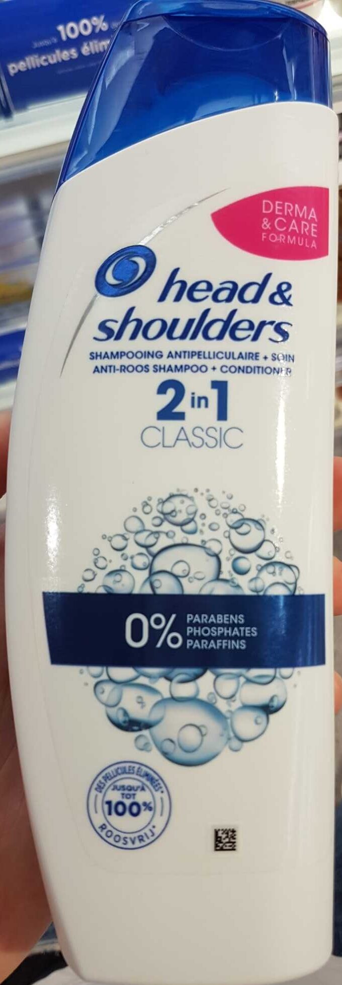 Head & Shoulders 2 in 1 Classic (Derma & Care Formula) - Product - fr