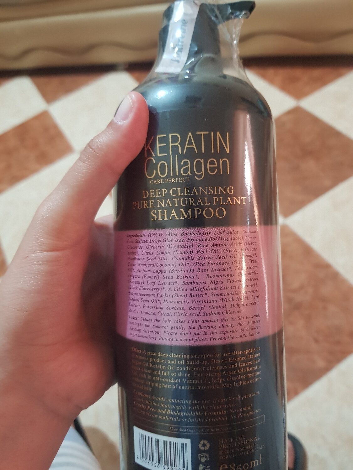 keratin collagen - Ingredientes - xx