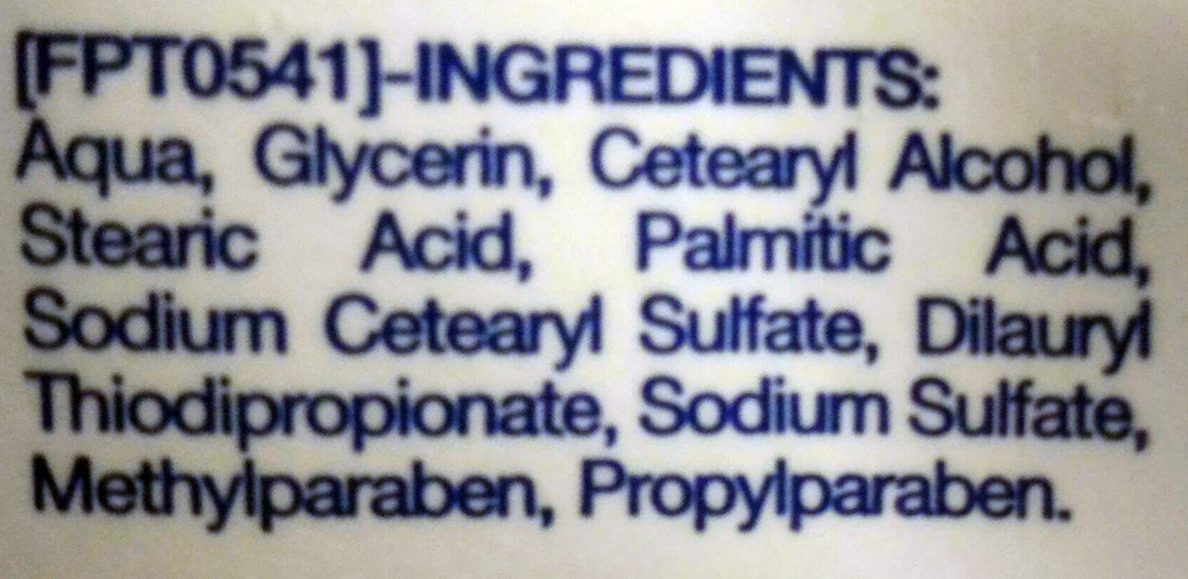 Neutrogena crème mains non parfumée - Ingredients - en