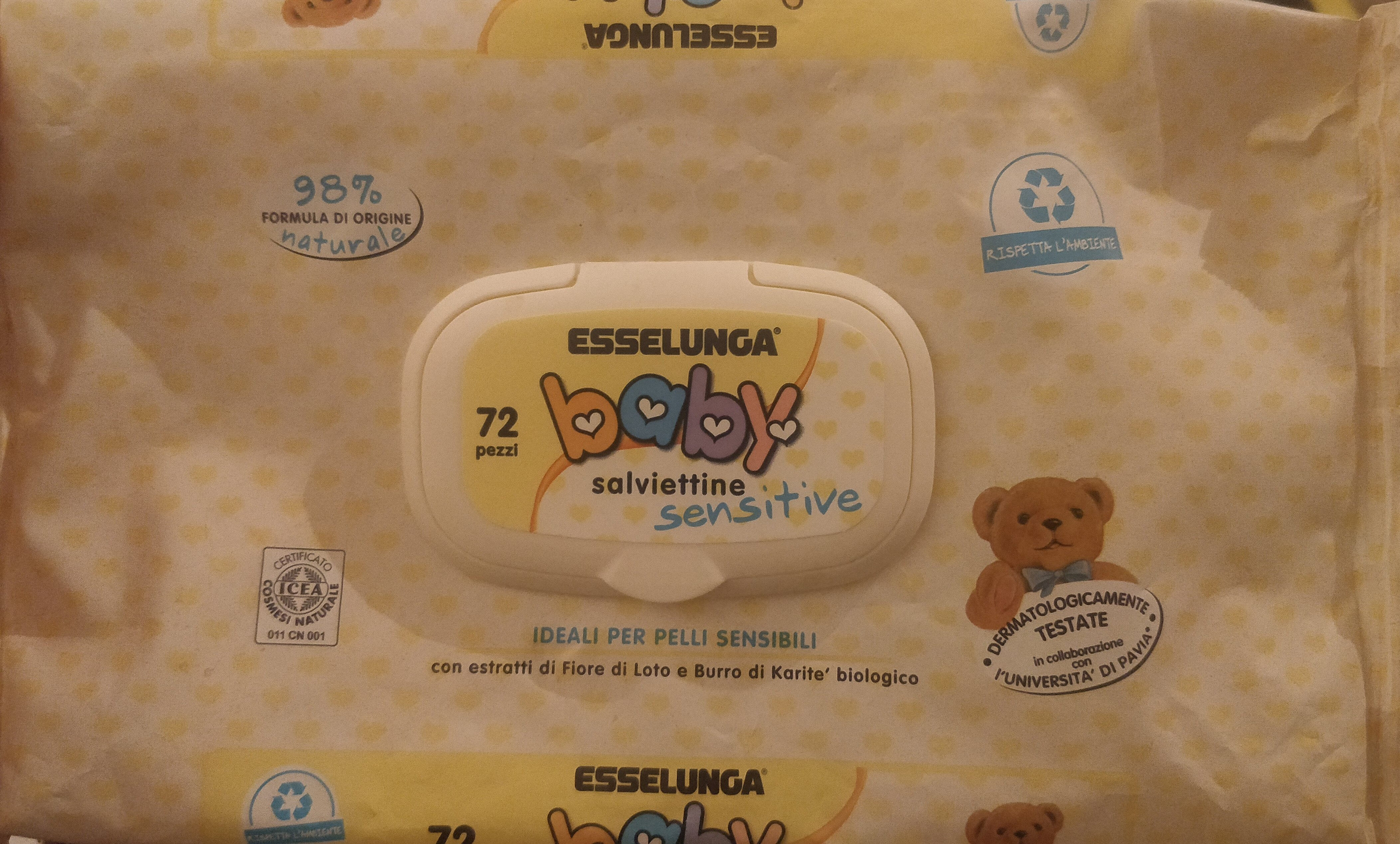 baby salviettine sensitive - Produit - it