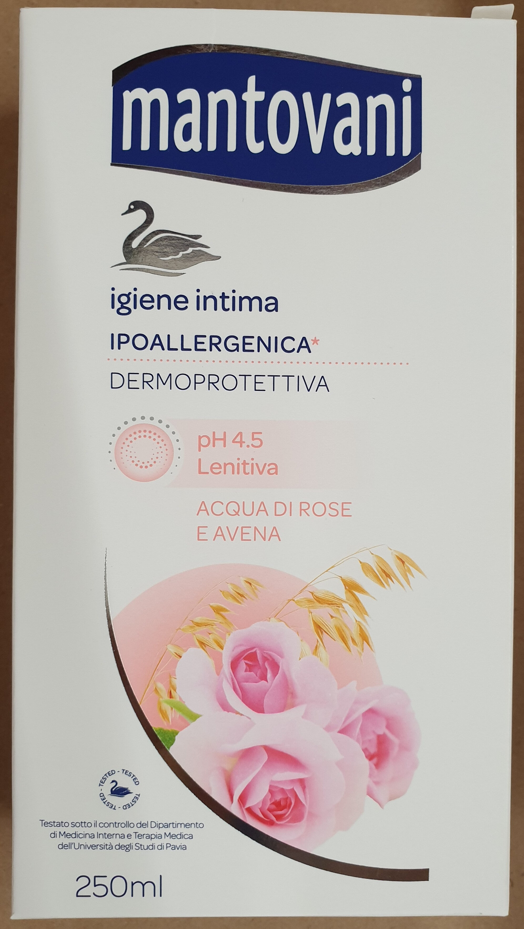 Sapone Intimo Mantovani Acqua di rose e Avena - Produit - it