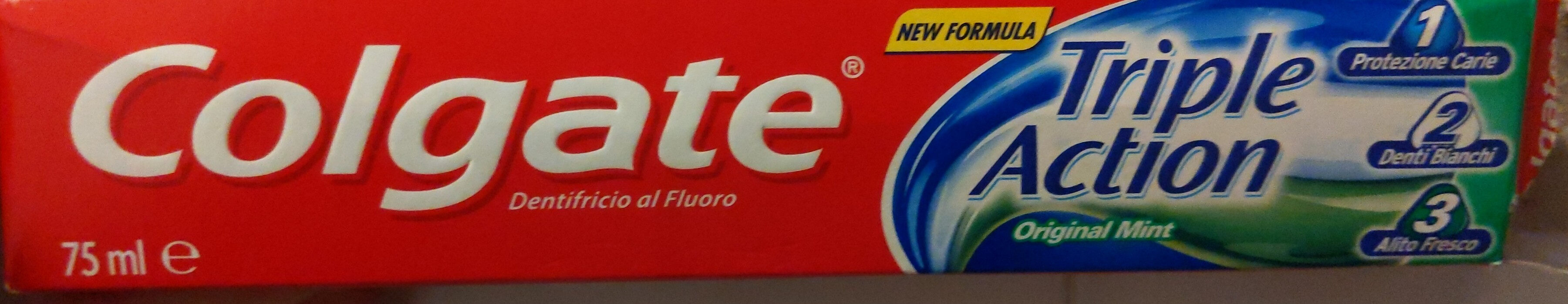 Colgate dentifricio triple action original mint - Tuote - it