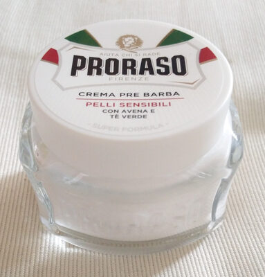 Pre-Shave Creme (Sensitive Skin, with Green Tea and Oatmeal) - Product - en