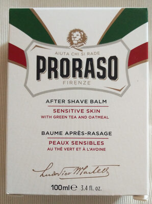 After Shave Balm (Sensitive Skin, with Green Tea and Oatmeal) - Produit - de