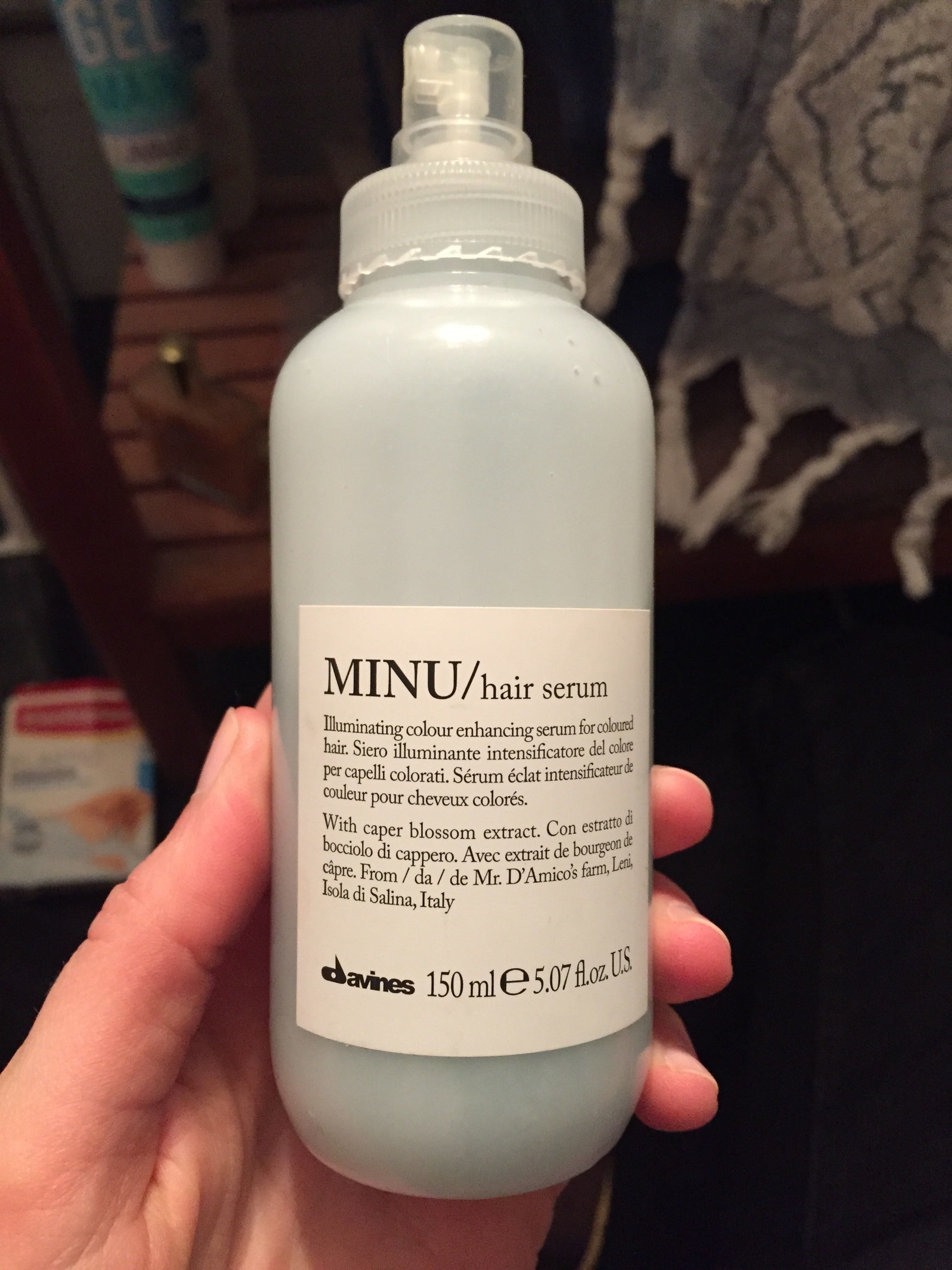 Minu/hair serum - מוצר - fr