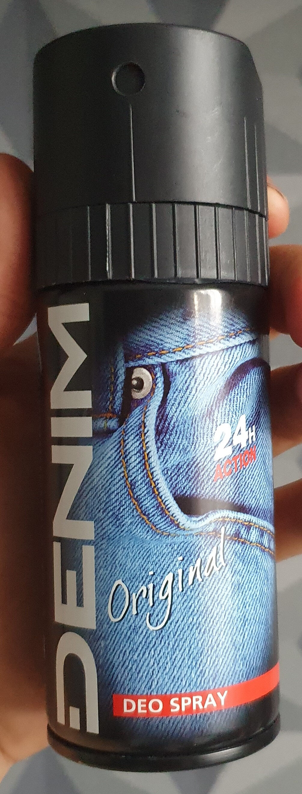 Denim Deo Spray 24h Black - 150 ml - INCI Beauty
