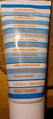 IKEA Family fluoride toothpaste - 1