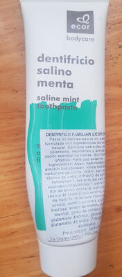 dentífrico salino menta - Produit - es