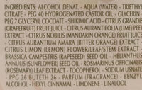 Citrus - Ingredientes - it