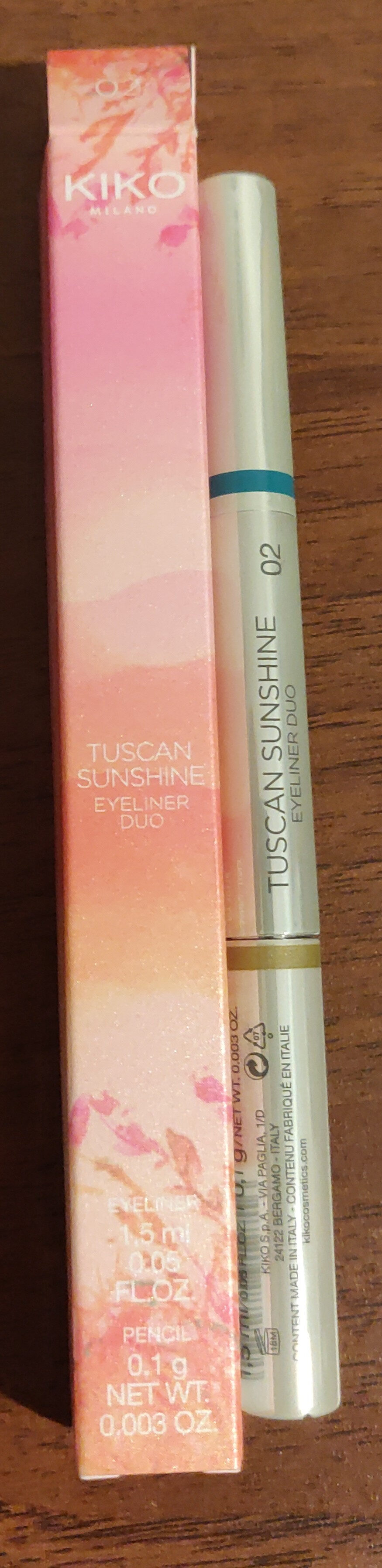 Tuscan sunshine eyeliner duo 02 - Product - it