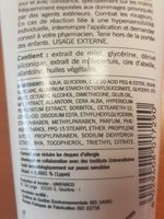 Crème Mains Miel - Ingredients - fr