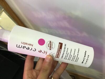 Ice cream shampoing kératine 300ml - 製品