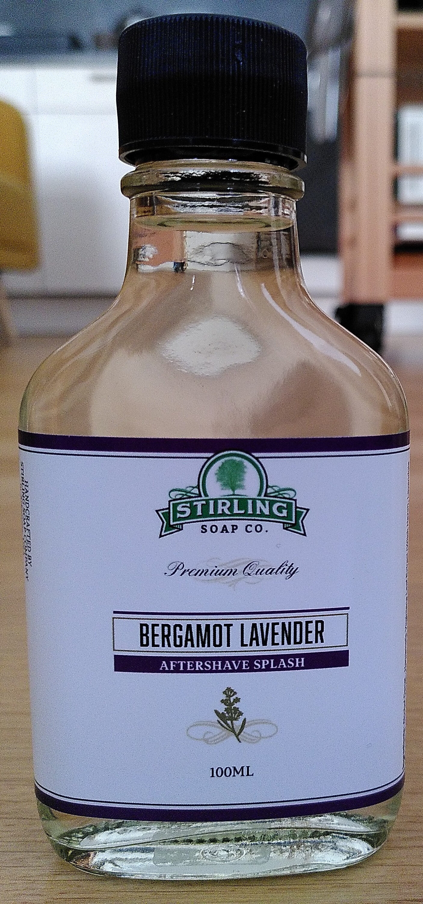 Bergamot Lavender Aftershave Splash - Produkt - en