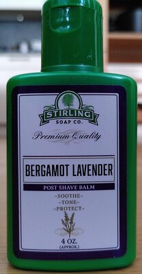 Bergamot Lavender Post Shave Balm - 1