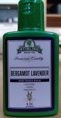 Bergamot Lavender Post Shave Balm - Product - en