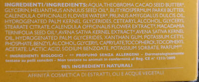 avena & calendula - Ingredients