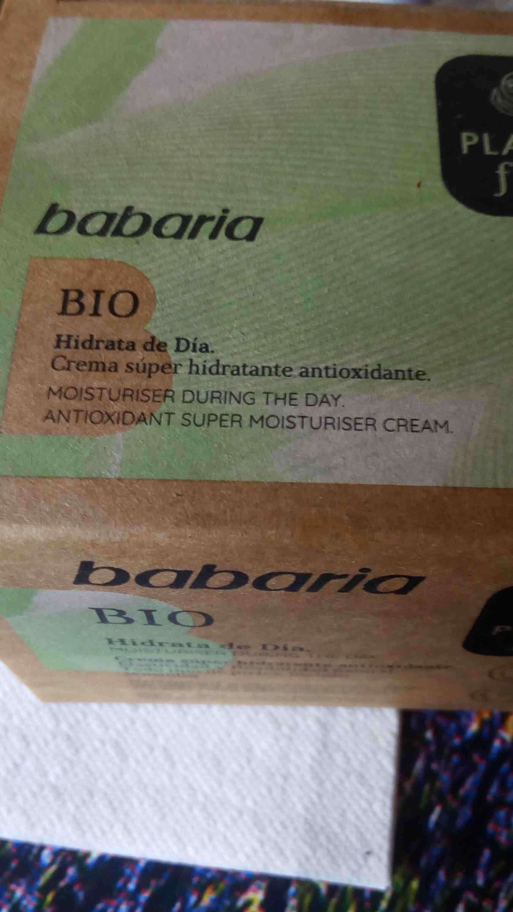 babaria Bio - Ingredientes - en