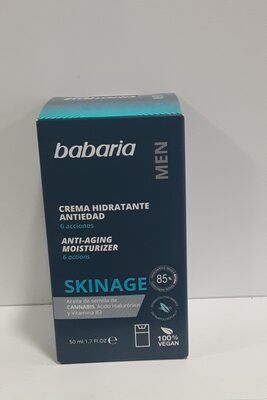 Crema Hidratante Antiedad Men Cannabis Babaria - Produit