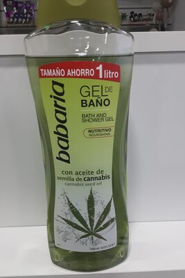 Gel de Baño Cannabis Babaria - 1