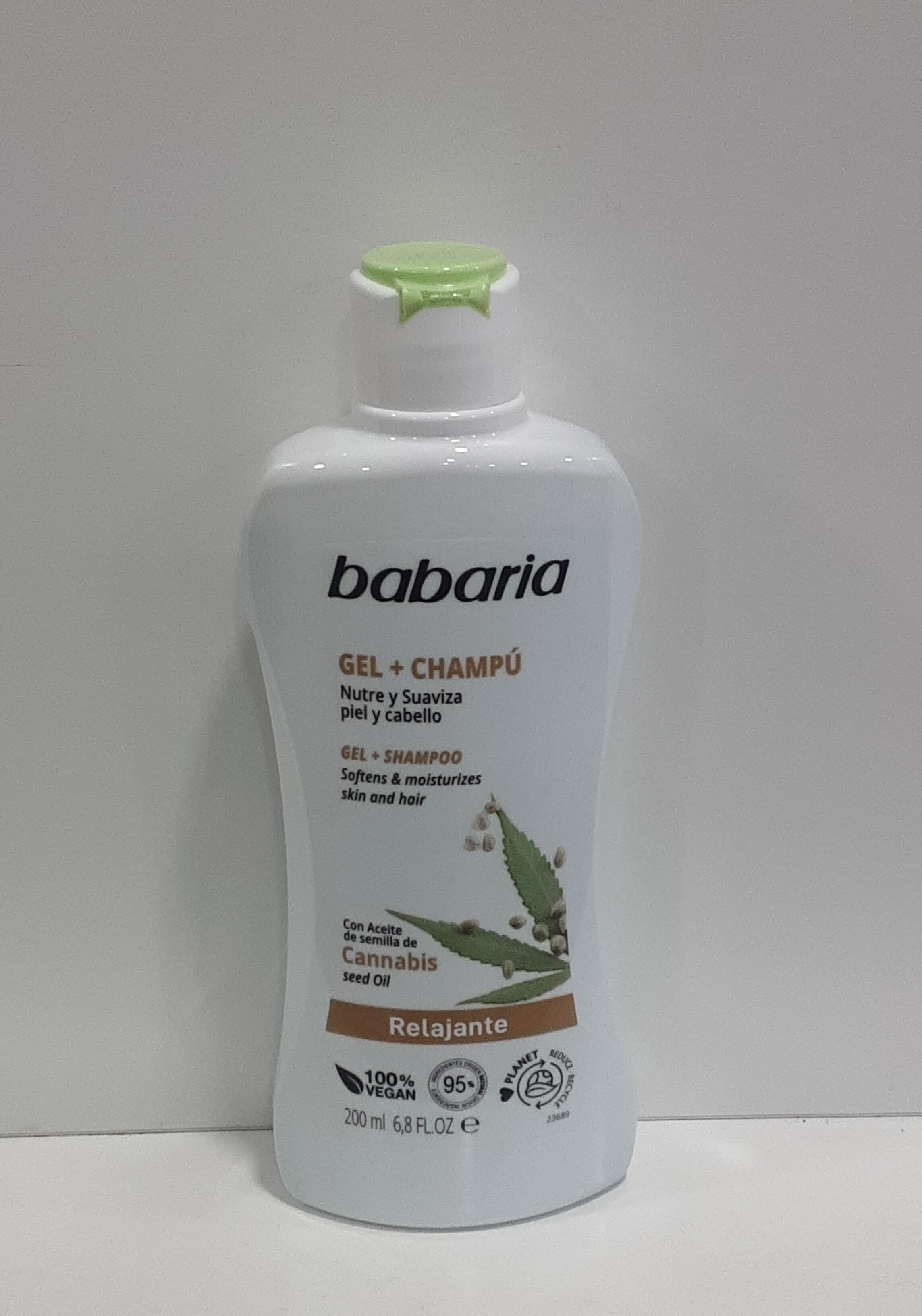 Gel + Champú Cannabis Babaria - 製品 - es