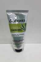 Crema Manos Cannabis Babaria - Продукт - es