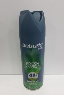 Desodorante Body Spray Cannabis Babaria - 1