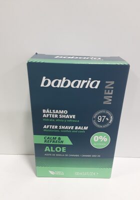 Bálsamo After Shave Cannabis Babaria - Produkt