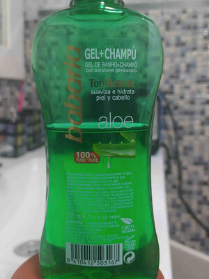 Gel + champú tonificante aloe vera - 製品 - en