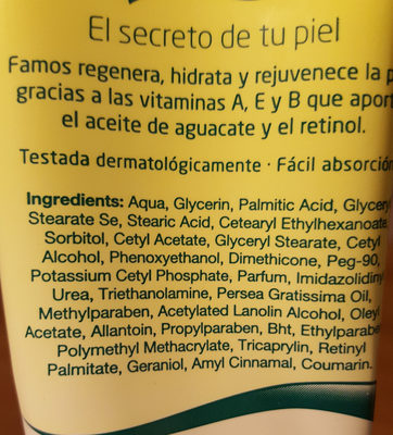 famos clinic manos - Ingredients