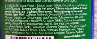 Champú anticaída Refrescante - Ingredients - en