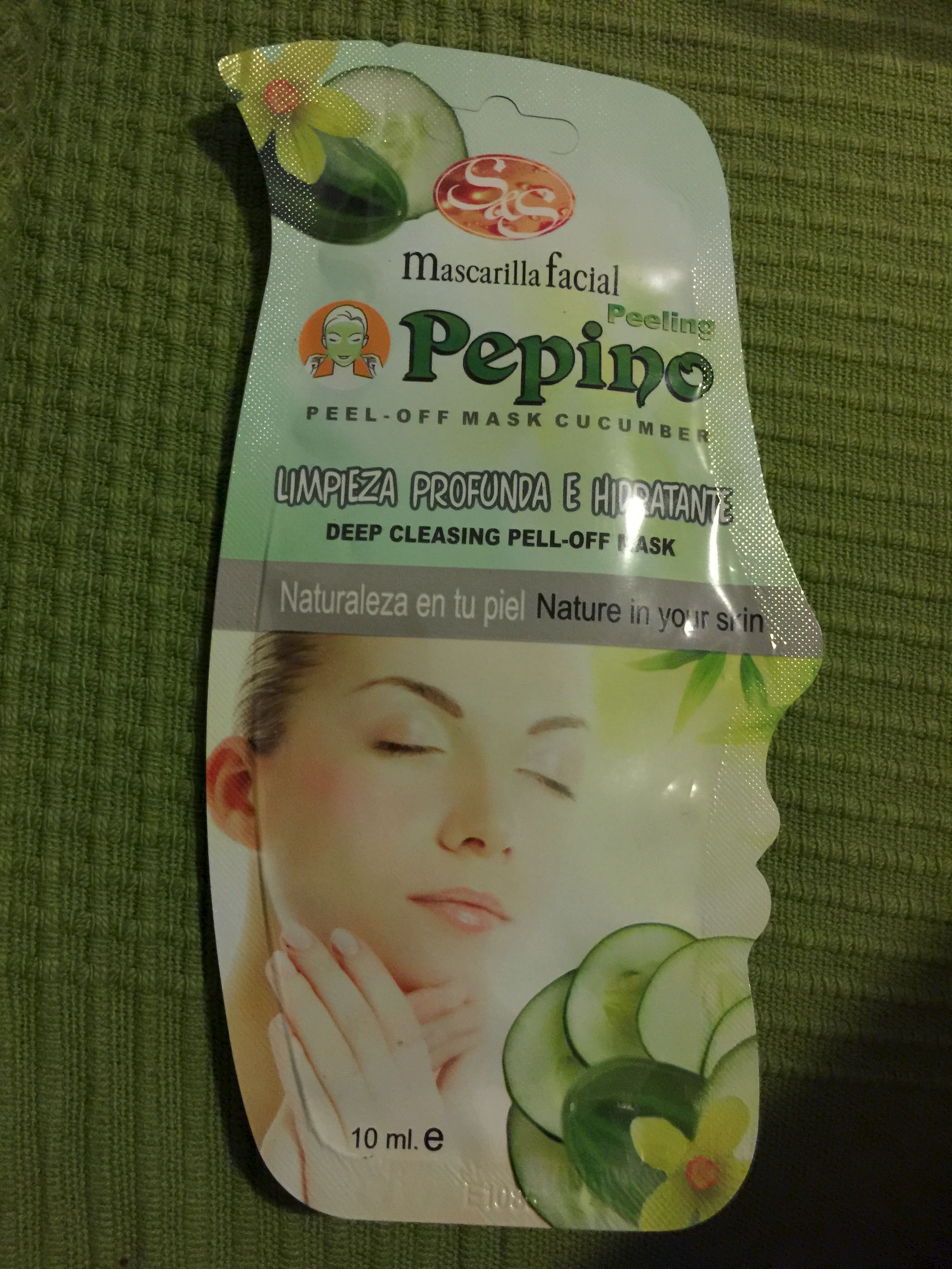 Mascarilla facial pepino - Produkt - es