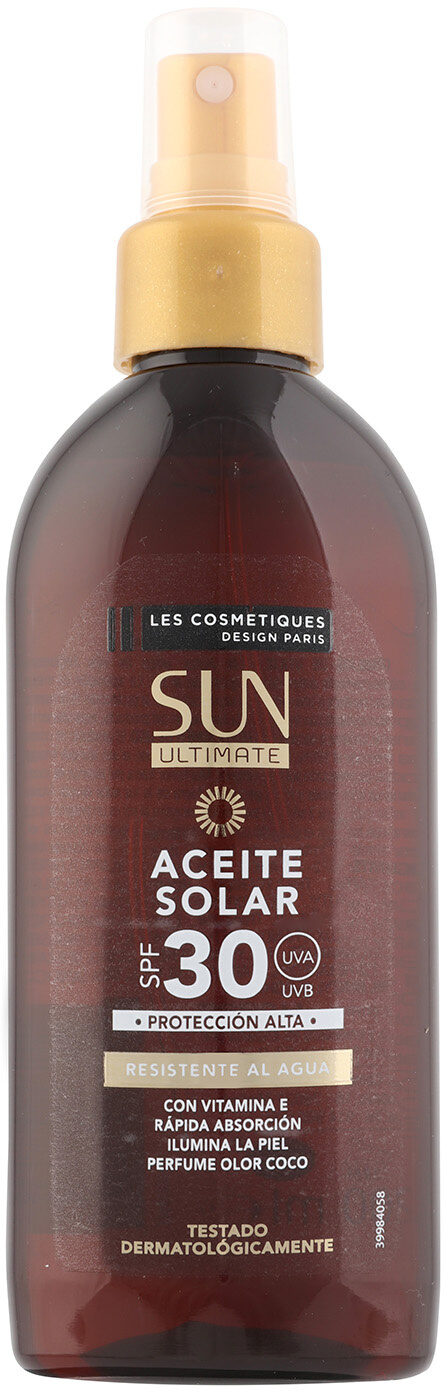 Aceite seco solar coco spf20 sun ultimate spray - Product - es