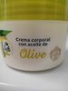 crema corporal con aceite de oliva - Product