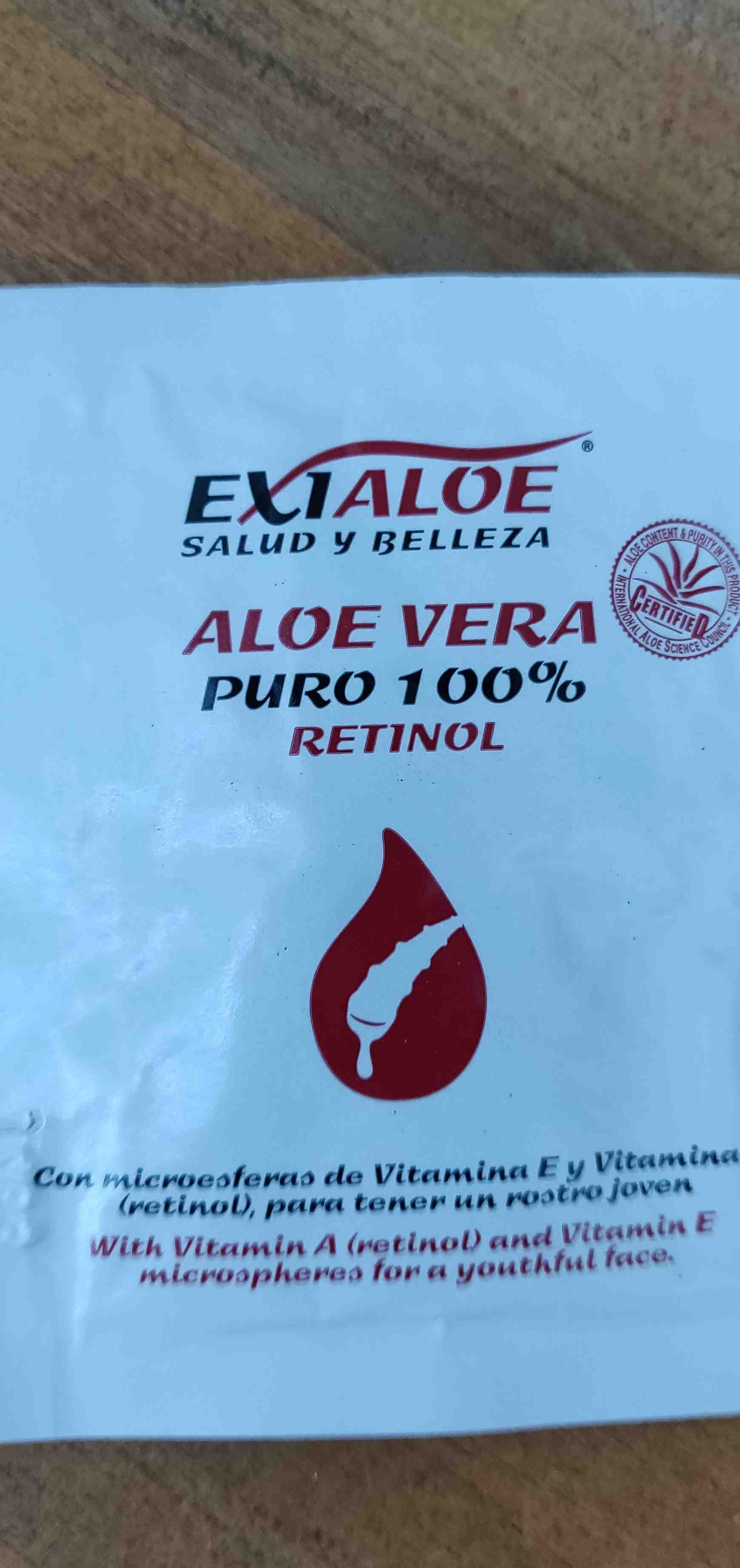 Aloe vera puro 100% retinol - Product - en
