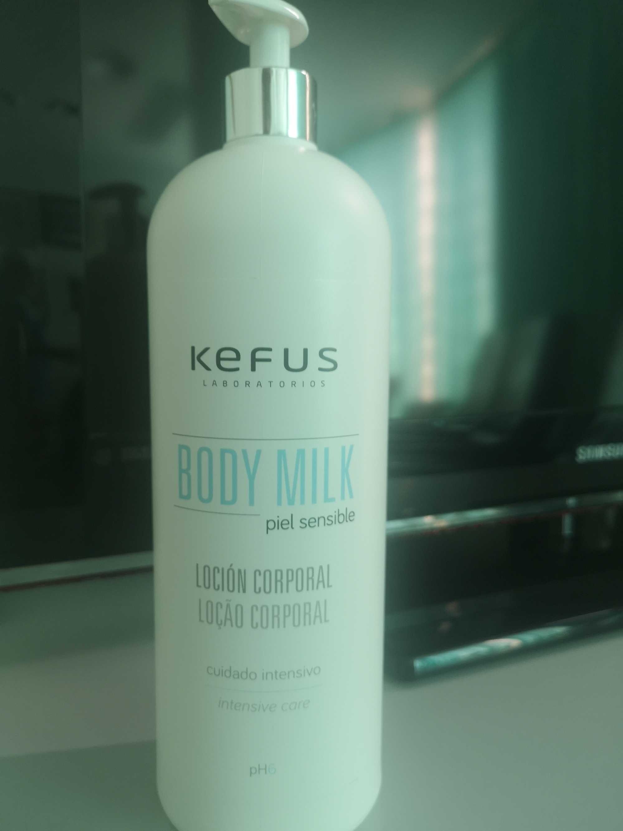 Body Milk sensible corporal - Produkt - es