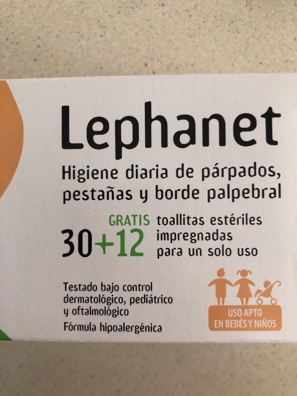 Lephanet (higiene párpadas y ojos) - Producte - es