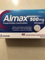Almax comprimidos - Producte - es