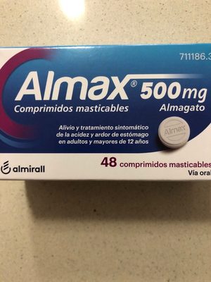 Almax comprimidos - Продукт