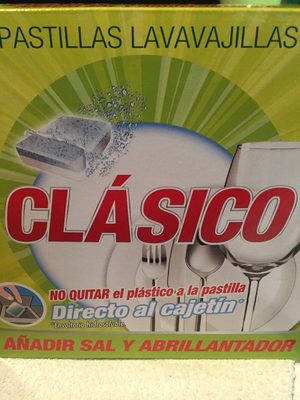Pastillas lavavajillas - Produkt