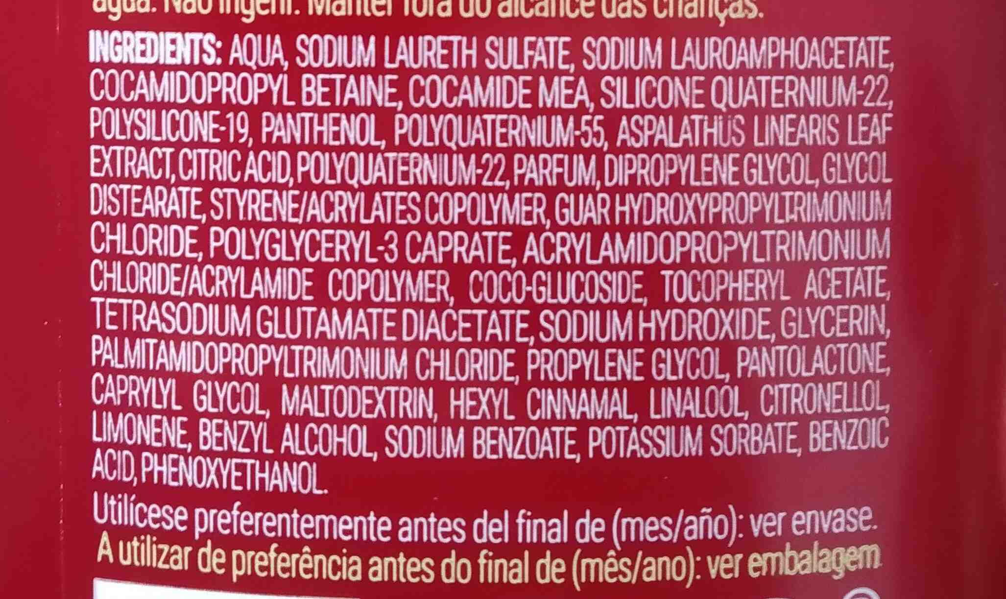 shampoo color intense - Ingredients - en