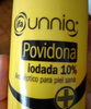 Povidona iodada 10% unnia - Produit