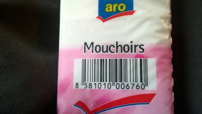 Mouchoirs - Produit