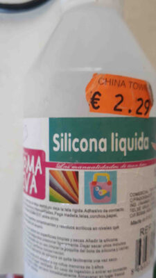 pegamento de silicona liquida - Ingredients