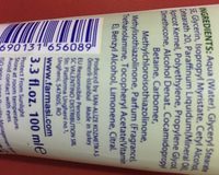 Farmasi Face Scrub, Lime, - Ingredientes - fr